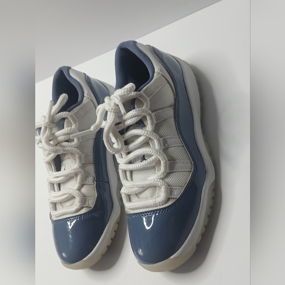 Air Jordan 11 Retro Low PreSchool Diffused Blue Shoe‎ FV5116-104 PS Size 3Y - Picture 4 of 9